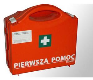 Przenośna apteczka zakładowa z wyposażeniem DIN13164