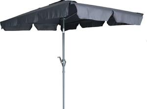 Parasol ogrodowy DENVER 2x1,3m ciemnoszary regulowany