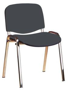 Krzesło konferencyjne Manutan ISO Chrom, antracyt