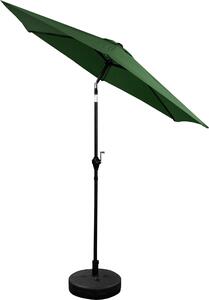 Aga PARASOL OGRODOWY 2,5m 250m REGULACJA POCHYLENIA 250 cm Ciemny zielony