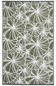 Esschert Design Dywan zewnętrzny, 241x152 cm, wzór w kwiaty, OC21