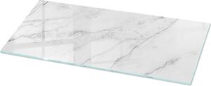 Marble Surface Pattern- Szklany blat kuchenny - Szklany blat kuchenny - Nowoczesny blat kuchenny - Trway blat kuchenny - Higieniczny blat kuchenny - atwy do czyszczenia blat kuchenny - 125x50 cm