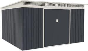 Domek ogrodowy G21 GRAH 1132 - 340 x 333 cm, antracytowy