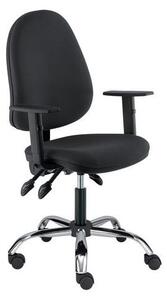 Krzesło biurowe Partner, czarne