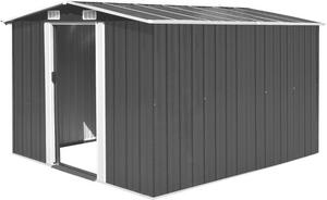 Metalowa szopa narzdziowa Tidyard 257 x 298 x 178 cm zielona/szara/antracytowa/brzowa opcjonalnie, szopa narzdziowa, zewntrzna szopa ogrodowa