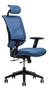 Krzesło biurowe Sotis SP, niebieskie