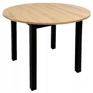 Stó jadalniany nowoczesny skandynawski kuchnia salon Wiktor Ø110 cm db