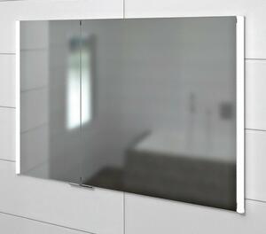 Sapho Integra - Szafka lustrzana do zabudowy z owietleniem LED, 855x700 mm, lustro/tytan IN085