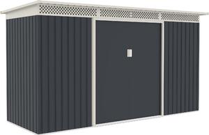 Domek ogrodowy G21 GRAH 483 - 340 x 142 cm, antracyt