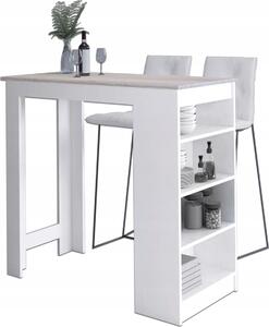 Stolik barowy pod hoker AKORD Biay 115 cm 4 póki 115x50x103 cm
