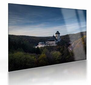 Obraz na szkle - Karlštejn (70x50 cm)
