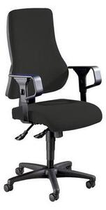 Krzesło biurowe Point Top, czarne