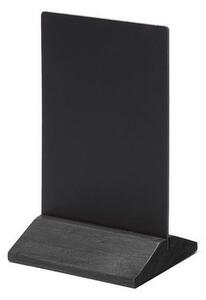 Stojak kredowy do menu, czarny, 10 x 15 cm