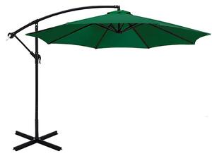 Parasol ogrodowy, wiszcy, 2,7 m - dostpny w kilku kolorach-zielony