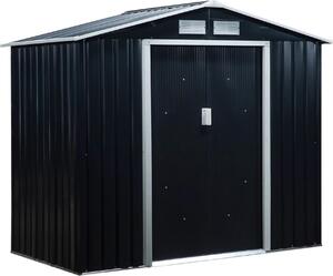 Aga Domek ogrodowy 213x130x185 cm Czarny