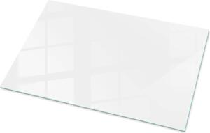 Color White Smooth- Szklany blat kuchenny - Szklany blat kuchenny - Nowoczesny blat kuchenny - Trway blat kuchenny - Higieniczny blat kuchenny - atwy do czyszczenia blat kuchenny - 100x70 cm