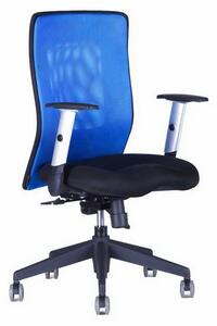 Krzesło biurowe Calypso XL, niebieskie