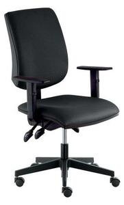 Krzesło biurowe Luki, czarne