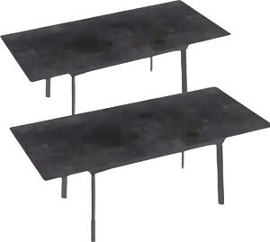 Stó Bolt Edge – 8–10 osób – prostoktny – rozkadany – spiekany kamie i metal – jadalnia i kuchnia – 150–180×85×79 cm – nowoczesny