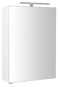 Sapho Riwa - Szafka lustrzana z owietleniem LED, 504x701x172 mm, biay byszczcy RIW050-0030