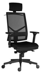 Krzesło biurowe Omnia, czarne