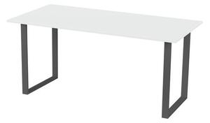 Stół biurowy Square, 120 x 80 x 75 cm, wersja prosta, biały