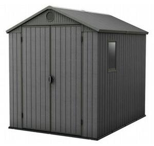 Domek ogrodowy Darwin 6 x 8, szary