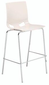 Nowy Styl Krzesło barowe NowyStyl Fondo, biały