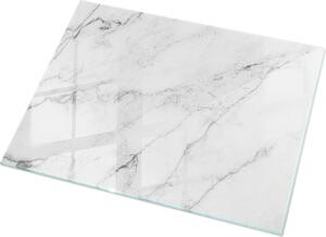 Marble Surface Pattern- Szklany blat kuchenny - Szklany blat kuchenny - Nowoczesny blat kuchenny - Trway blat kuchenny - Higieniczny blat kuchenny - atwy do czyszczenia blat kuchenny - 120x80 cm