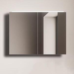 Szafka lustrzana z o?wietleniem Talos Mirage 70 x 50 x 13,1 cm - wysokiej jako?ci aluminiowa obudowa z prze??cznikiem - pod?wietlane lustro z neutralnym bia?ym ?wiat?em - szafka lustrzana do ?azienki