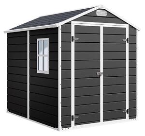 Domek ogrodowy NORDVIC Vidar 194x241 cm, tworzywo, Cold Grey