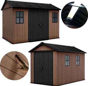 Keter - Domek Ogrodowy Newton Plus 350x230x246cm - Narzdziowy Schowek z Technologi EVOTECH