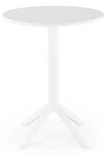 Stolik ogrodowy CALVO 60x60 biay z tworzywa PVC