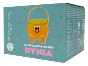 Lampka nocna dla dzieci bezprzewodowa pomarańczowa dynia LED 1W Mary's