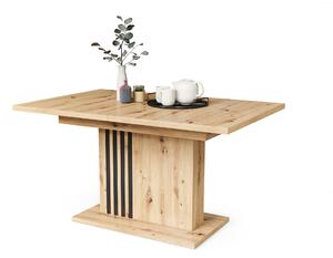 LEONEL Dąb Artisan - NOWOCZESNY STÓŁ ROZKŁADANY DO 180 cm!