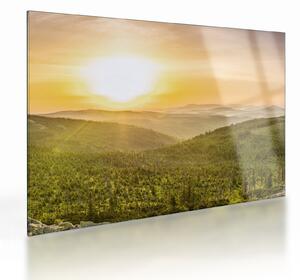 Obraz na szkle - panorama (70x50 cm)