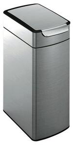 Simplehuman Kosz na śmieci Slim Touch-Bar 40 l matowa stal nierdzewna