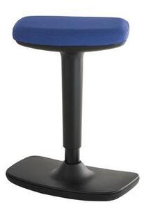 Alba Krzesło balansujące LEO, czarne/niebieskie