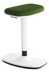 Alba Krzesło balansujące LEO, białe/zielone