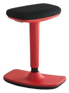Alba Krzesło balansujące LEO, czerwone/czarne