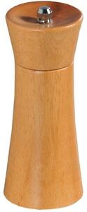 Młynek do pieprzu ręczny z drewna kauczukowego, Ø 5,8 x 14 cm, KESPER