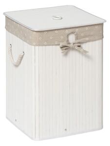 Drewniano-tekstylny kosz na pranie 62 l Kankyo – Premier Housewares