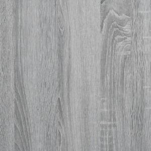 Regał na książki, szary dąb sonoma, 102x30x141,5 cm