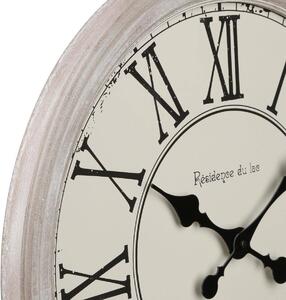 Zegar ścienny w stylu Vintage, rzymskie cyfry, Ø48 cm