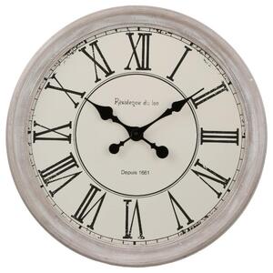 Zegar ścienny w stylu Vintage, rzymskie cyfry, Ø48 cm