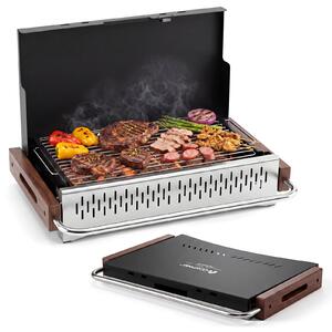 Kompaktowy grill węglowy