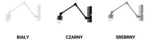 Kinkiet przegubowy lampa ścienna lampa na ścianę regulowany z abażurem diament SOUL