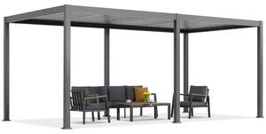 Pergola tarasowa wolnostojąca Lagos 3x6 Garden Point antracyt