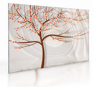 Obraz na szkle - Drzewo w nieskończoności (70x50 cm)
