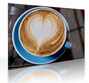Obraz na szkle - Latte Art (70x50 cm)